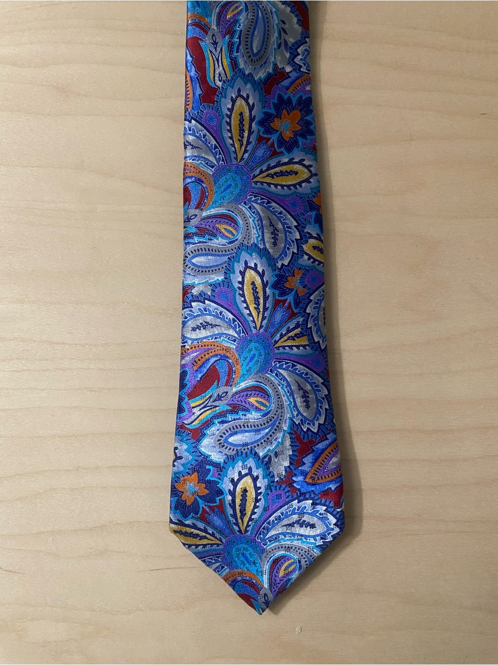 Ermenegildo Zegna Quindici Paisley Tie